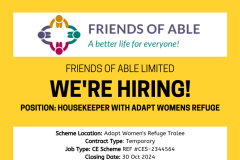 Housekeeper with Adapt Women\'s Refuge - 1