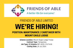 Maintenance/Caretaker with Mount Eagle Lodge - 1