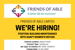 Building Maintenance with Adapt Women's Refuge - 1