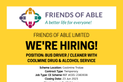 Bus Driver/Cleaner with Coolmine Drug & Alcohol Service - 1