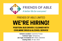 Bus Driver/Cleaner with Coolmine Drug & Alcohol Service - 1