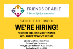 Building Maintenance with Adapt Women's Refuge - 1
