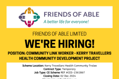 Community Link Worker Tralee - Kerry Travellers Health Community Development Project - 1