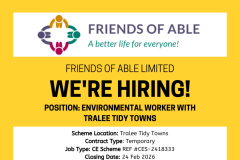 Environmental Worker with Tralee Tidy Towns - 1