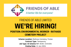 Environmental Worker - Rathass Cemetery Project - 1