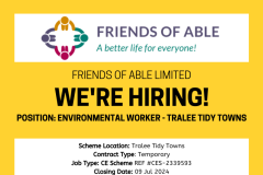 Environmental Worker - Tralee Tidy Towns - 1